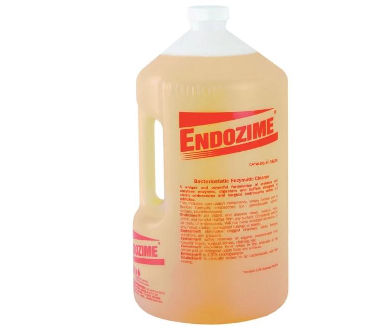 Endozime 4L Dual Enzymatic Detergent LEAVES INSTRUMENTS FREE OF BLOOD AND PROTEIN IN 2 MINUTES