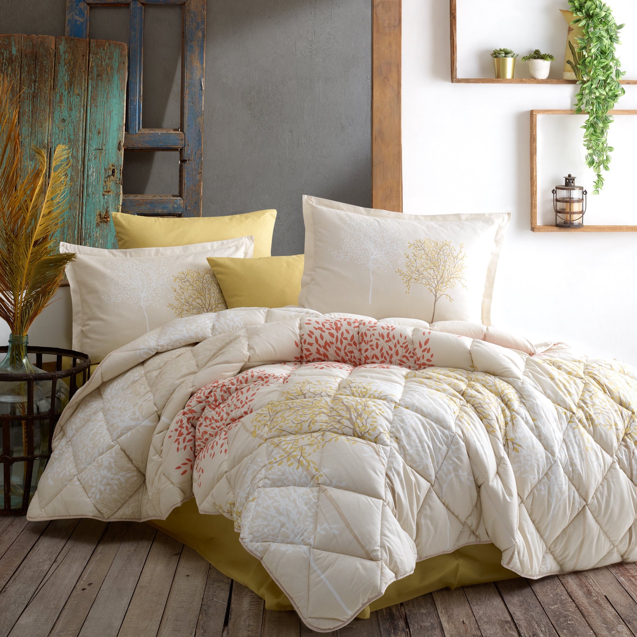 100% Cotton Comforter Set- Adrasan